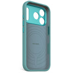 Coque MagSafe Silicone Antimicrobienne iPhone 17 Pro Retro Blue
