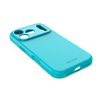 Coque MagSafe Silicone Antimicrobienne iPhone 17 Pro Retro Blue