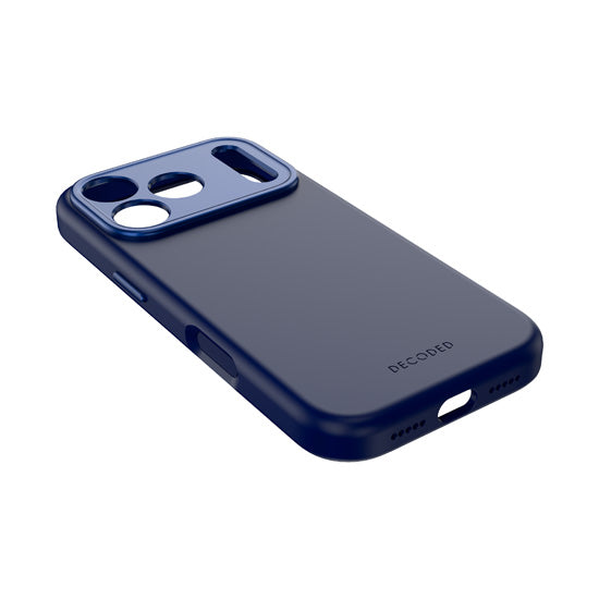 Coque MagSafe Silicone Antimicrobienne iPhone 17 Pro True Navy