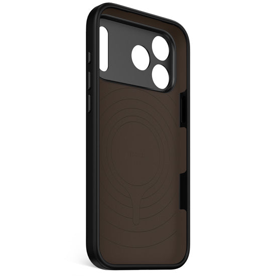 Coque MagSafe Silicone Antimicrobienne iPhone 17 Pro Max Phantom Black
