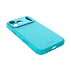 Coque MagSafe Silicone Antimicrobienne iPhone 17 Pro Max Retro Blue