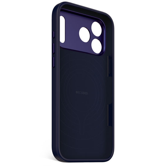 Coque MagSafe Silicone Antimicrobienne iPhone 17 Pro Max True Navy
