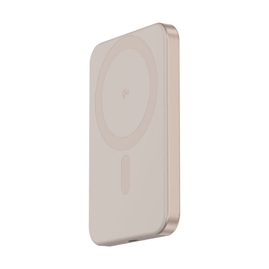 Ultra Slim Mag Wireless Powerbank 5000mAh Desert Rose