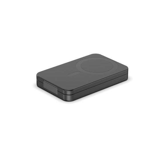 Batterie externe magnétique 4-en-1 8000 mAh Noir