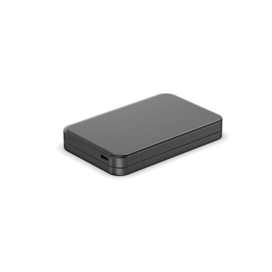 Batterie externe magnétique 4-en-1 8000 mAh Noir