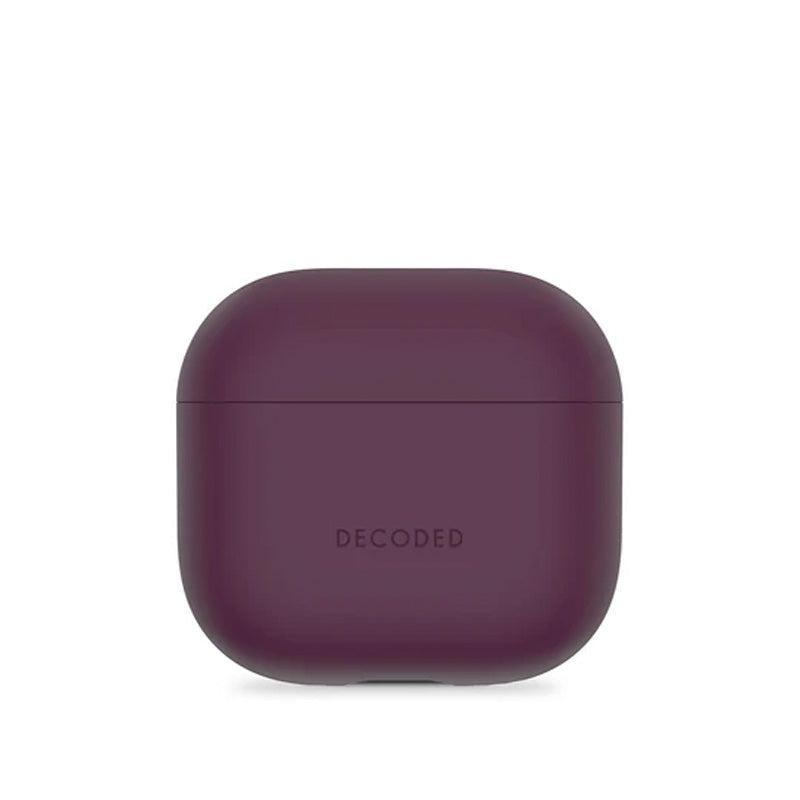 Coque en silicone pour AirPods 4 & 5 Plum