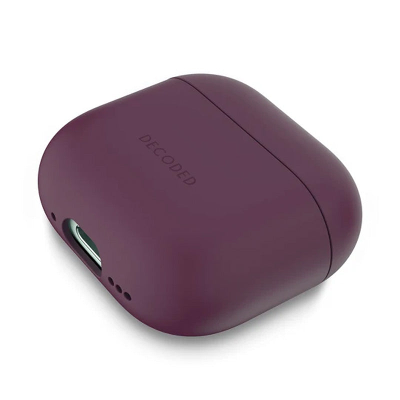 Coque en silicone pour AirPods 4 & 5 Plum