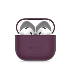 Coque en silicone pour AirPods 4 & 5 Plum