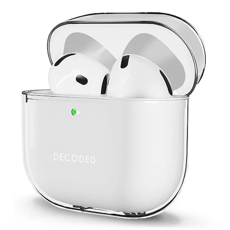 Coque en silicone pour AirPods 4 & 5 Transparent