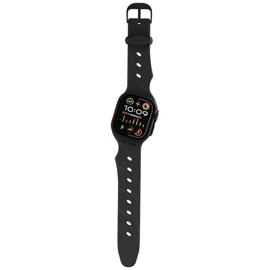 Bracelet Silicone Ares Splice 38/40/41/42mm Noir