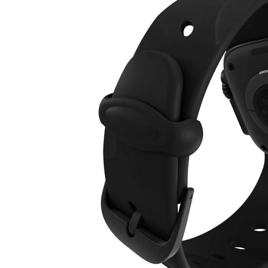 Bracelet Silicone Ares Splice 38/40/41/42mm Noir
