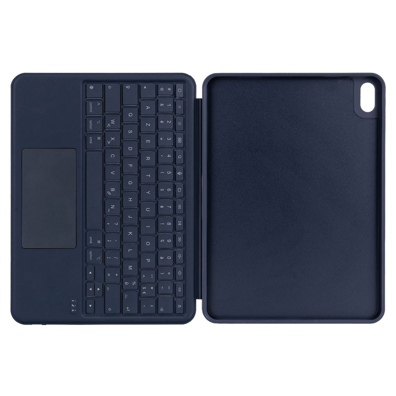 Folio Clavier Bluetooth iPad 11 (A16) & 10.9 (10th gen) AZERTY Navy
