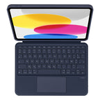 Folio Clavier Bluetooth iPad 11 (A16) & 10.9 (10th gen) AZERTY Navy