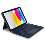 Folio Clavier Bluetooth iPad 11 (A16) & 10.9 (10th gen) AZERTY Navy