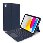 Folio Clavier Bluetooth iPad 11 (A16) & 10.9 (10th gen) AZERTY Navy