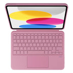 Folio Clavier Bluetooth iPad 11 (A16) & 10.9 (10th gen) AZERTY Rosette