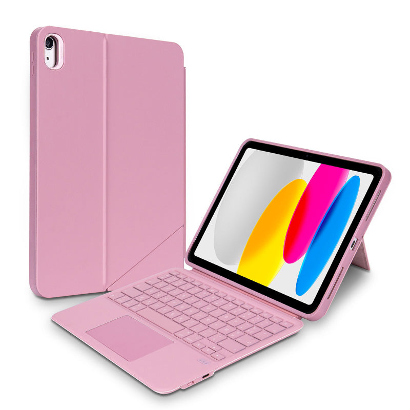 Folio Clavier Bluetooth iPad 11 (A16) & 10.9 (10th gen) AZERTY Rosette