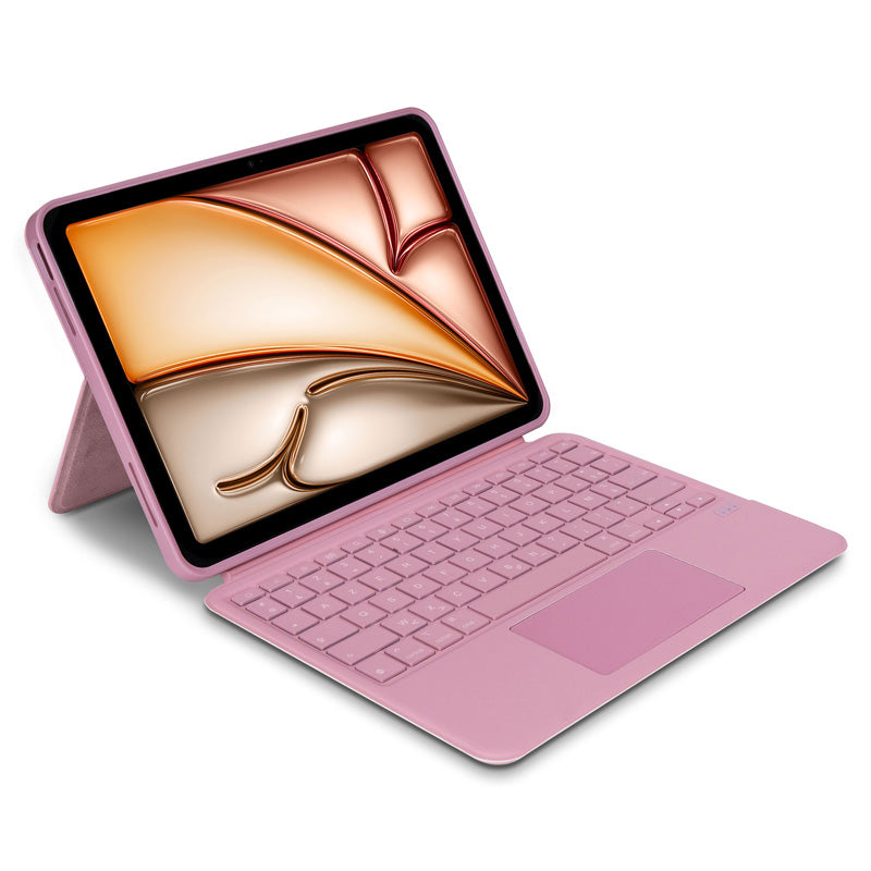 Folio Clavier Bluetooth iPad Air 11 (M3/M2) & Air 10.9 (2020/22 - 4/5th gen) AZERTY Rosette