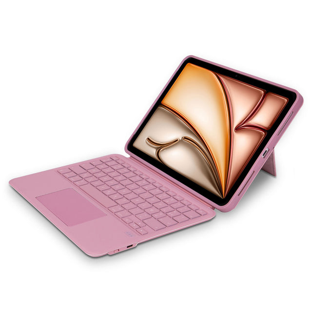 Folio Clavier Bluetooth iPad Air 11 (M3/M2) & Air 10.9 (2020/22 - 4/5th gen) AZERTY Rosette
