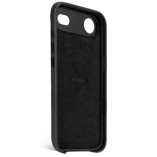 Coque en cuir iPhone Air Noir