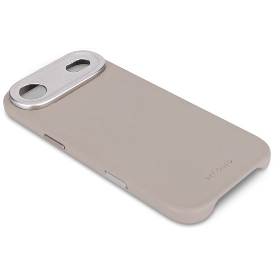 Coque en cuir iPhone Air Solid Clay