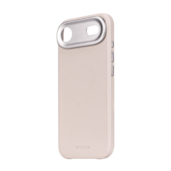 Coque en cuir iPhone Air Solid Clay