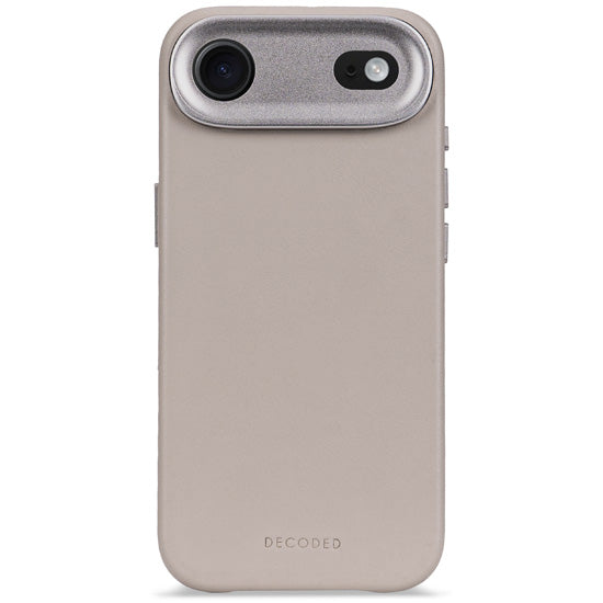 Coque en cuir iPhone Air Solid Clay