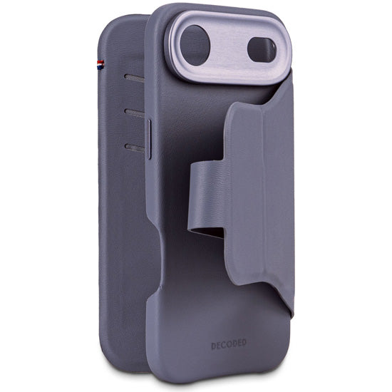 Folio en silicone texturé iPhone Air Forever Blue