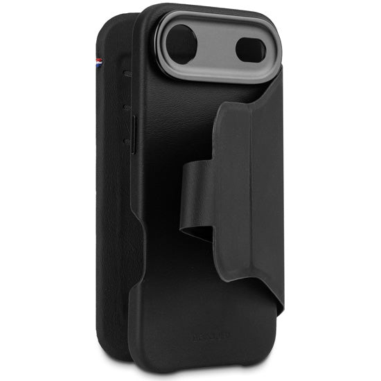 Folio en silicone texturé iPhone Air Phantom Black