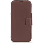 Folio detachable MagSafe iPhone Air Chocolate Brown
