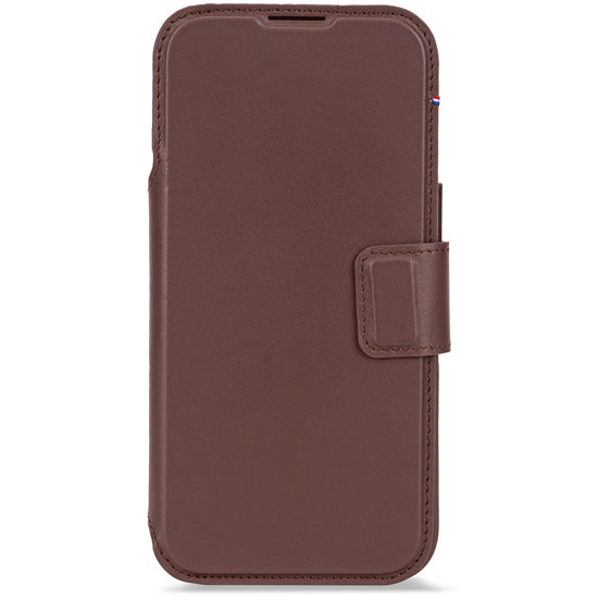 Folio detachable MagSafe iPhone Air Chocolate Brown