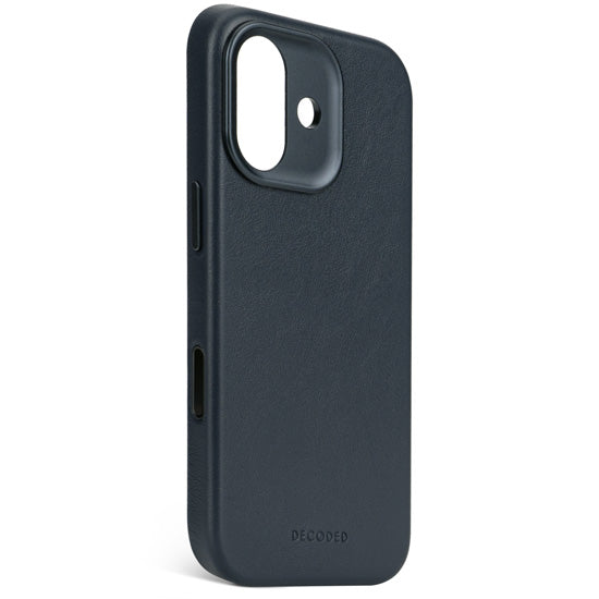 Coque en cuir iPhone 17 Navy shadow