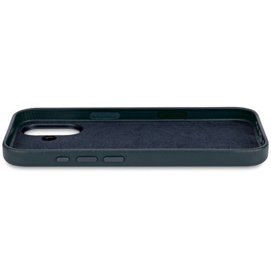 Coque en cuir iPhone 17 Navy shadow