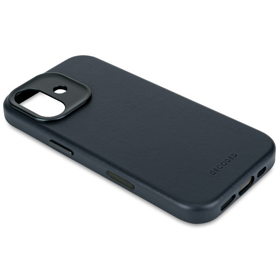 Coque en cuir iPhone 17 Navy shadow