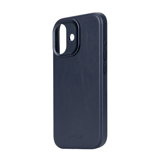 Coque en cuir iPhone 17 Navy shadow