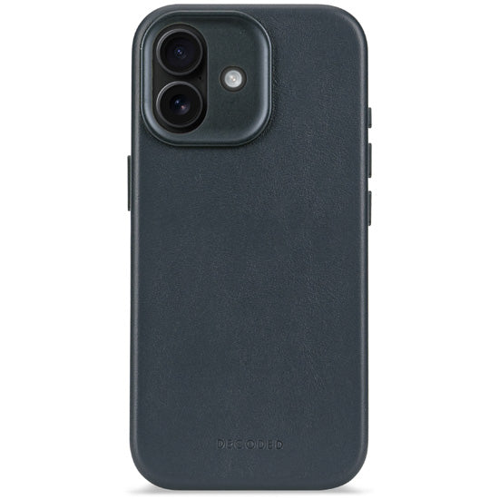 Coque en cuir iPhone 17 Navy shadow