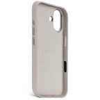Coque en cuir iPhone 17 Solid clay