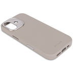 Coque en cuir iPhone 17 Solid clay