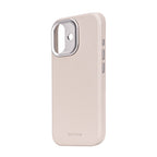 Coque en cuir iPhone 17 Solid clay