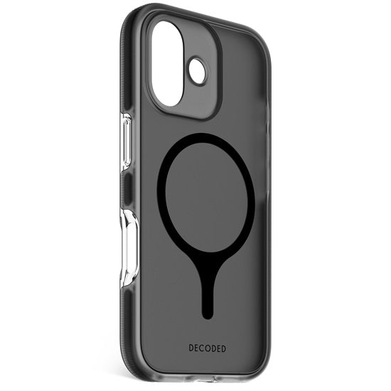 Coque transparente DropTec™ iPhone 17 Frosted Black