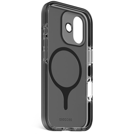 Coque transparente DropTec™ iPhone 17 Frosted Black