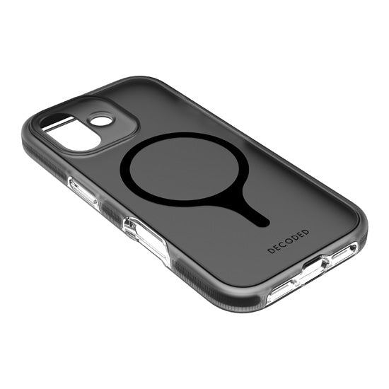 Coque transparente DropTec™ iPhone 17 Frosted Black