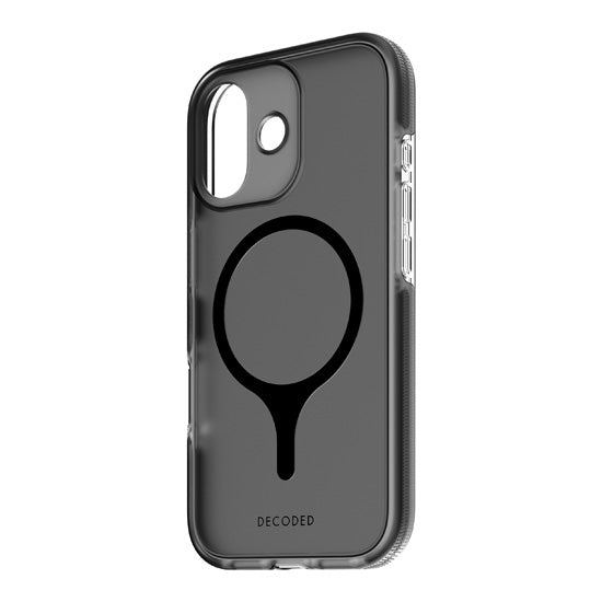 Coque transparente DropTec™ iPhone 17 Frosted Black