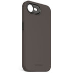 Coque en silicone pour iPhone 17e/16e Charcoa