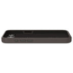 Coque en silicone pour iPhone 17e/16e Charcoa