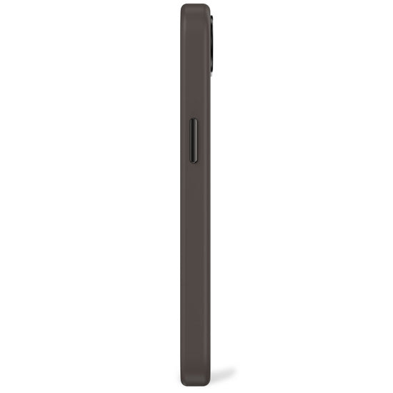 Coque en silicone pour iPhone 17e/16e Charcoa