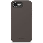 Coque en silicone pour iPhone 17e/16e Charcoa
