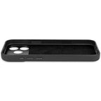 Coque en cuir iPhone 17 Pro Noir