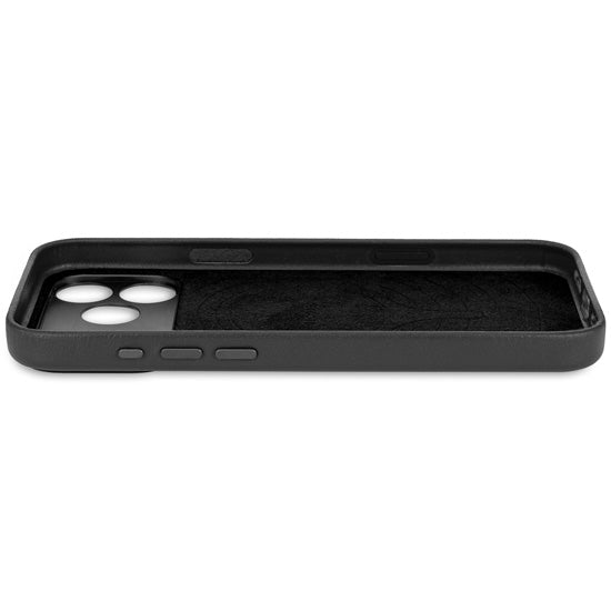 Coque en cuir iPhone 17 Pro Noir