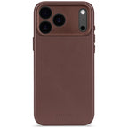 Coque en cuir iPhone 17 Pro Chocolate brown